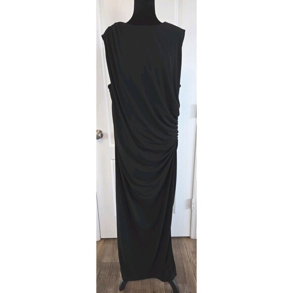 torrid Dresses & Skirts - Torrid Studio Elegant Knit Ruched Formal/dressy Maxi Dress In Black, Size 16